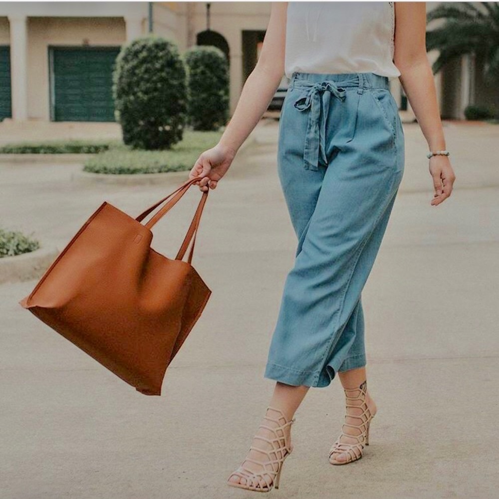 DO + BE Tie Waist Culottes